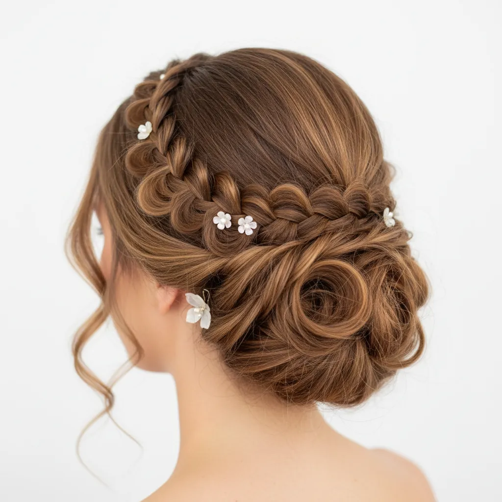 Bruidskapsel en elegante updo bij Hair Design