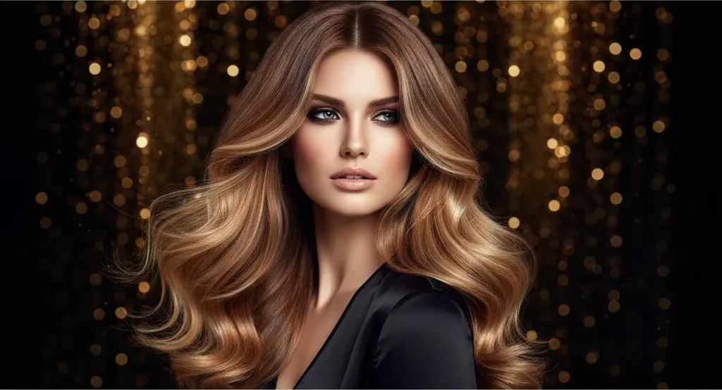 Elegant model met professioneel kapsel bij Hair Design